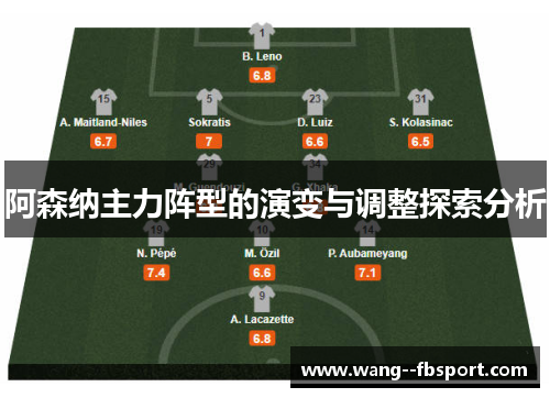 阿森纳主力阵型的演变与调整探索分析